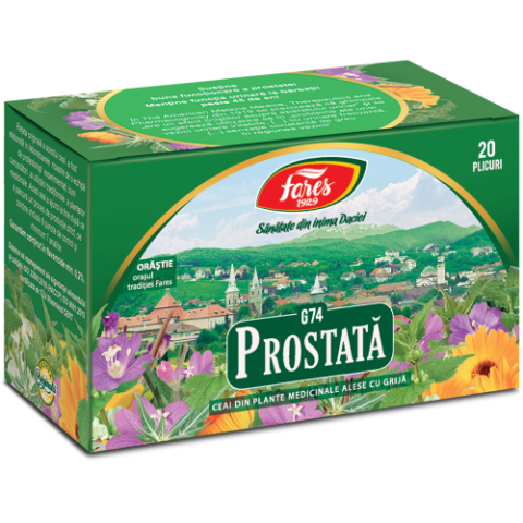 Alimentatie sanatoasa - Ceai prostata x 20 plicuri (G74) Fares Zephyr Labs