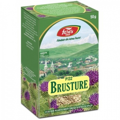Alimentatie sanatoasa - Ceai radacina de brusture P132 Fares, 50g Zephyr Labs