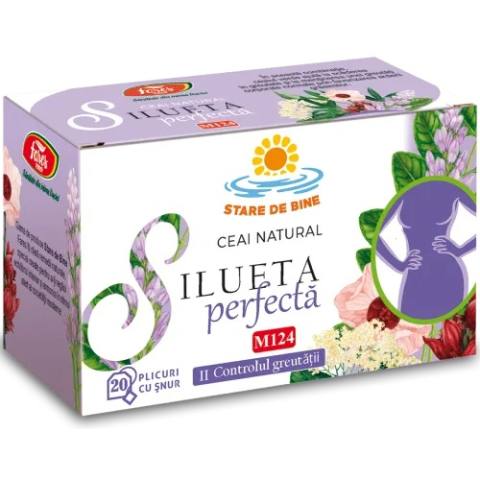 Alimentatie sanatoasa - Ceai silueta (controlul greutatii) x 20 plic.Fares Zephyr Labs