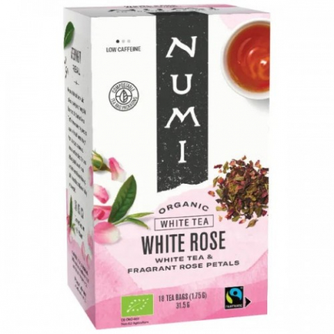 Suplimente alimentare - Ceai White Rose-EU, Eco, 31.5 gr Zephyr Labs