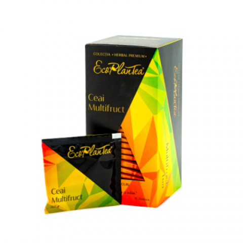 Ceaiuri - Ceai Zi de zi herbal premium multifruct x 20 plic. Zephyr Labs
