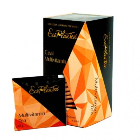 Ceaiuri - Ceai Zi de zi herbal premium multivitamin x 20 plic. Zephyr Labs