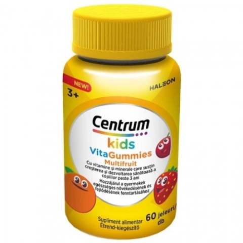 Mama si copil - Centrum kids vitagummies multifruit x 30 jeleuri Zephyr Labs
