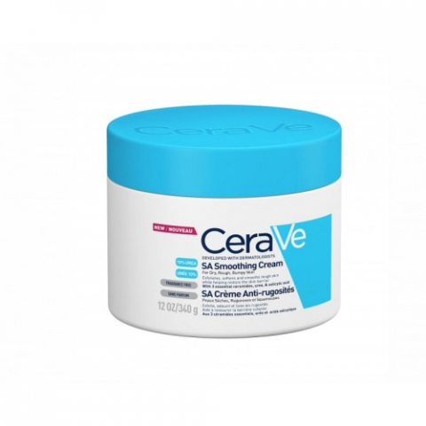 Produse pentru ingrijire si frumusete - CeraVe SA Crema hidratanta si exfolianta anti-rugozitati 340g Zephyr Labs