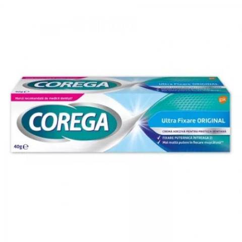 Produse pentru ingrijire si frumusete - Corega ultra fixare original crema adziva x 40g Zephyr Labs