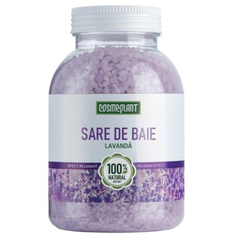 Produse pentru ingrijire si frumusete - Cosmeplant sare baie lavanda x 1000g Zephyr Labs