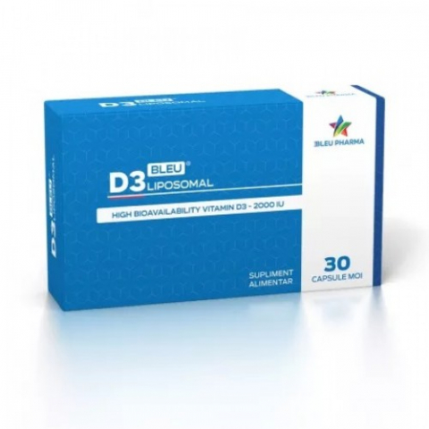 D3Bleu Liposomal, 30 capsule moi Zephyr Labs