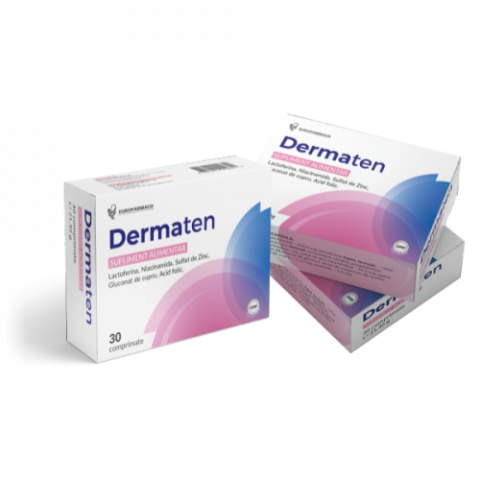 Suplimente alimentare - Dermaten pach.3cut.x 30 compr. Zephyr Labs