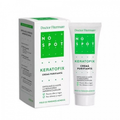 Produse pentru ingrijire si frumusete - Dr. Fiterman No Spot Keratofix crema purifianta, 25ml Zephyr Labs