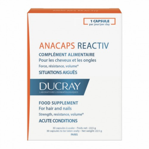 Produse pentru ingrijire si frumusete - Ducray Anacaps Reactive 30 caps. Zephyr Labs