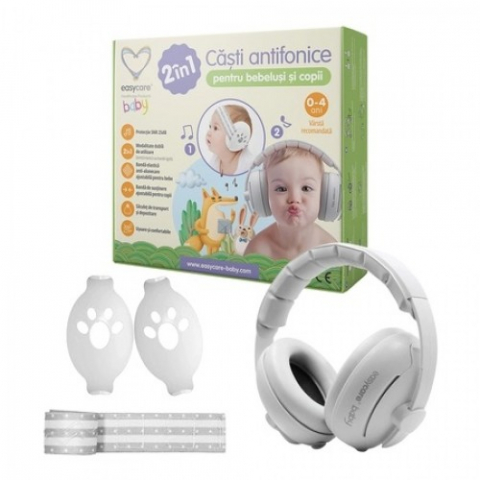 Mama si copil - Easycare baby casti antifonice pentru bebelusi si copii 0-4 ani (EASY00257) Zephyr Labs