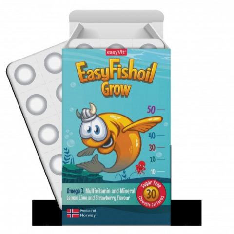 Suplimente alimentare - Easyfishoil grow x 30 compr.mast. Zephyr Labs