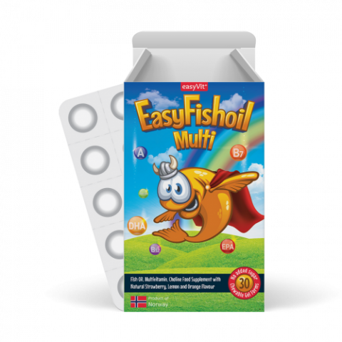Suplimente alimentare - Easyfishoil multi x 30 compr.mast. Zephyr Labs