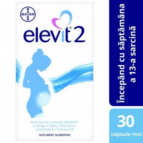 Mama si copil - Elevit2, 30 capsule moi Zephyr Labs