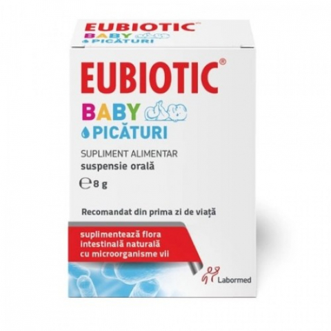 Mama si copil - Eubiotic baby picaturi, 8g Zephyr Labs