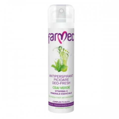 Fara Categorie - Farmec spray antiperspirant pentru picioare 150ml Zephyr Labs
