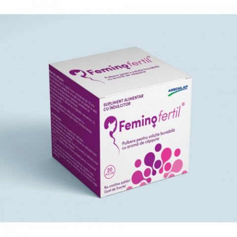 Sanatatea cuplului - Feminofertil x 20 plicuri Zephyr Labs