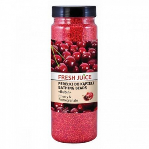 Produse pentru ingrijire si frumusete - Fresh juice perle de baie cu extract de cirese si rodie, 450g Zephyr Labs