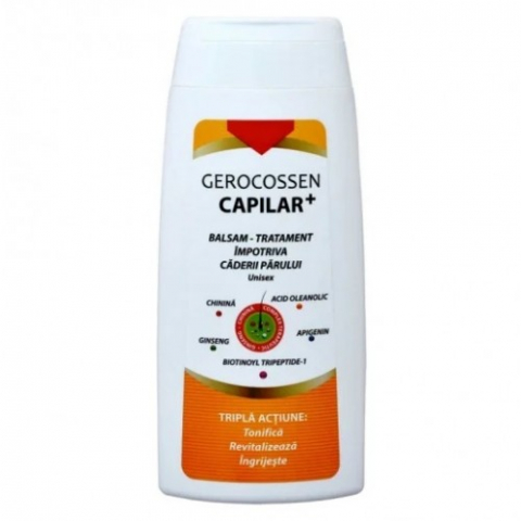 Produse pentru ingrijire si frumusete - Gerocossen Capilar+ balsam tratament impotriva caderii parului fragil, 275ml Zephyr Labs