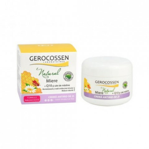Produse pentru ingrijire si frumusete - Gerocossen crema zi antirid Natural miere, 100ml Zephyr Labs