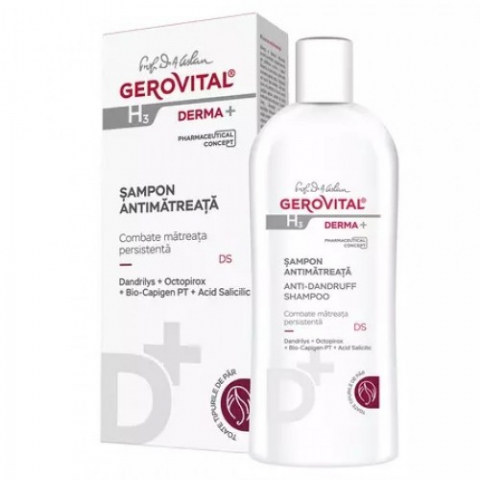 Produse pentru ingrijire si frumusete - Gerovital H3 Derma+ sampon antimatreata, 200ml 393 Zephyr Labs