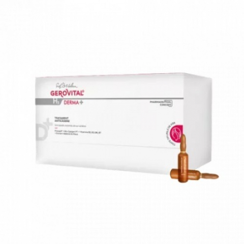 Produse pentru ingrijire si frumusete - Gerovital H3 Derma+ tratament anticadere 12fiole x 10ml, 392 Zephyr Labs