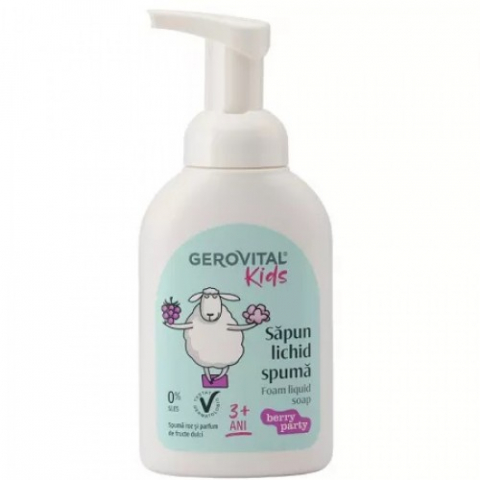Mama si copil - Gerovital Kids sapun lichid spuma Berry party, 300ml 7570 Zephyr Labs