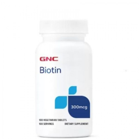 Suplimente alimentare - GNC Biotin 300mcg x 100 tab.255811 Zephyr Labs