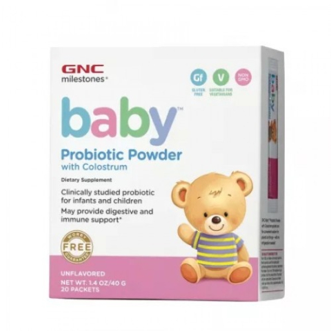 Mama si copil - GNC Milestones baby microbiotic pudra colostru x 20 plic.424684 Zephyr Labs