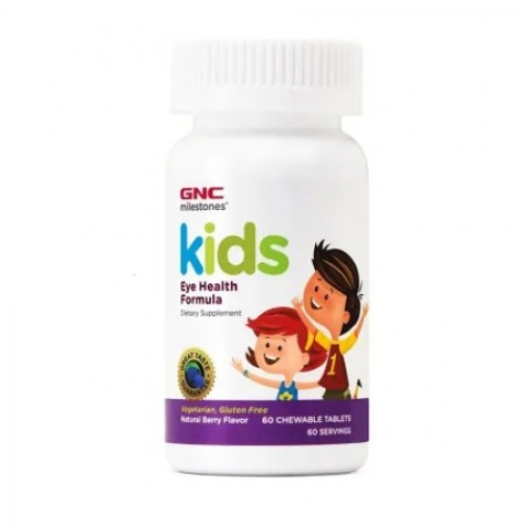 Suplimente alimentare copii - GNC Milestones Kids eye formula x 60 tablete masticabile (584966) Zephyr Labs