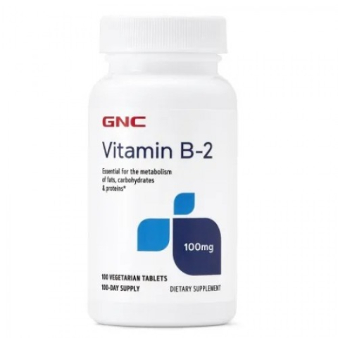 Vitamine si minerale - GNC Vitamin B-2 100mg x 100 tab.255114 Zephyr Labs
