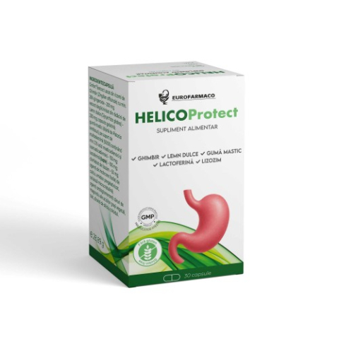 Afectiuni digestive - Helicoprotect x 30 caps. Zephyr Labs