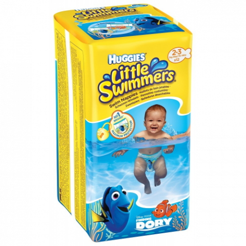 Mama si copil - Huggies scutece-chilotel impermeabile pentru copii Nr.2-3, 3-8kg, 12 buc Zephyr Labs