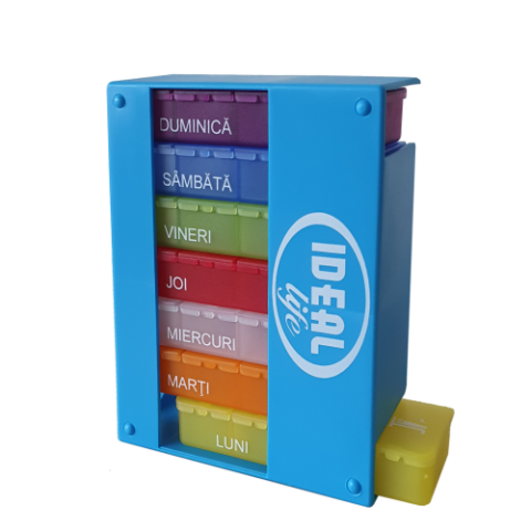 Produse tehnico-medicale - Ideal Life cutie saptamanala medicamente cu 7 sertare Zephyr Labs