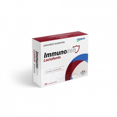 Suplimente alimentare - Immunozen lactoferrin x 30 compr. Zephyr Labs