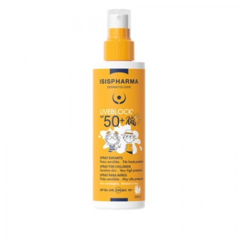 Protectie solara - Isis Uveblock SPF50+ spray kids x 200ml Zephyr Labs