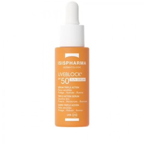 Produse pentru ingrijire si frumusete - Isis Uveblock SPF50+ sun serum x 28ml Zephyr Labs