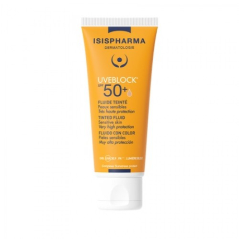 Produse pentru ingrijire si frumusete - Isis Uveblock SPF50+ tinted fluid x 40ml Zephyr Labs