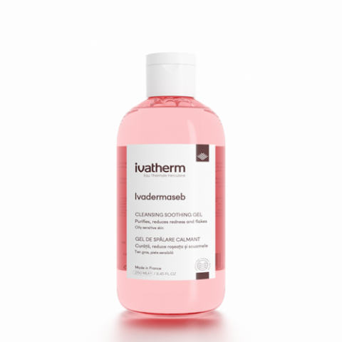 Produse pentru ingrijire si frumusete - Ivatherm Ivadermaseb Gel spalare calmant 250ml Zephyr Labs