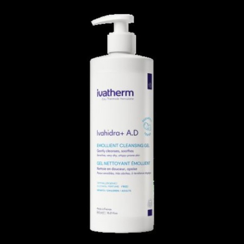 Produse pentru ingrijire si frumusete - Ivatherm Ivahidra+ AD gel spalare emolient x 450ml Zephyr Labs