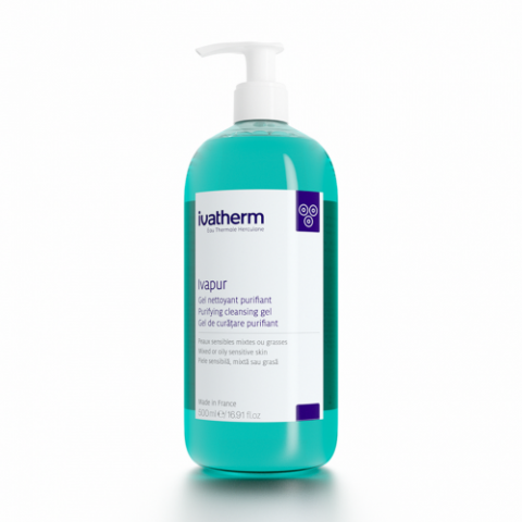 Produse pentru ingrijire si frumusete - Ivatherm Ivapur gel spumant piele mixta si grasa 500ml Zephyr Labs