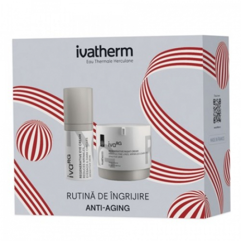 Produse pentru ingrijire si frumusete - Ivatherm IvaRG pachet (crema noapte 50ml + crema contur ochi 15ml) pret special Zephyr Labs