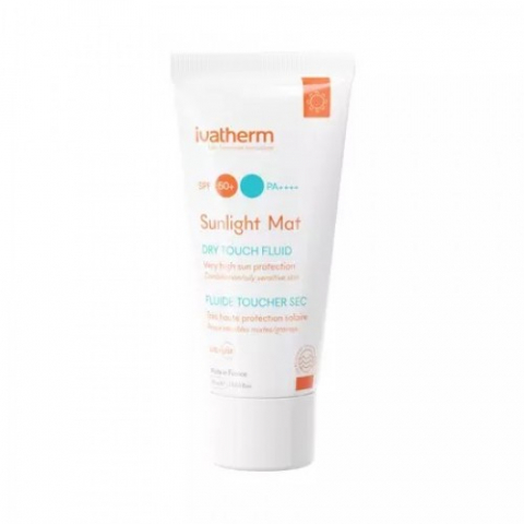 Protectie solara - Ivatherm Sunlight mat dry touch crema hidratanta, SPF50+, 50ml Zephyr Labs
