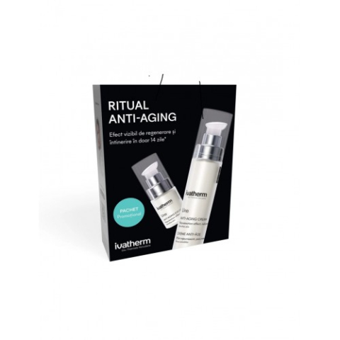 Ingrijire ten - Ivatherm Una crema anti-aging fata 50ml+cr.anti-aging cont.ochi 15ml Zephyr Labs