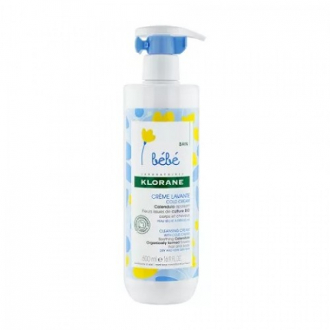 Mama si copil - Klorane Bebe crema de curatare ColdCream, 500ml Zephyr Labs