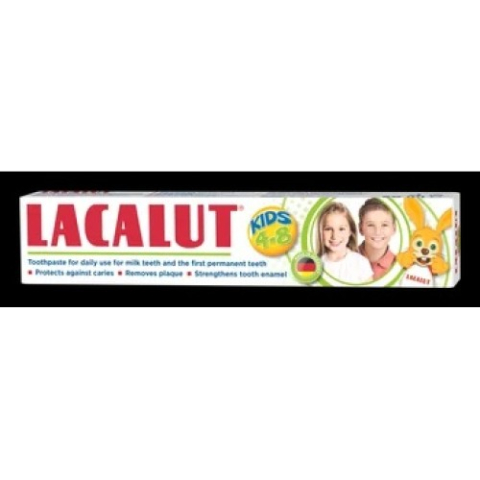 Mama si copil - Lacalut kinder pasta dinti 4-8 ani x 50ml Zephyr Labs
