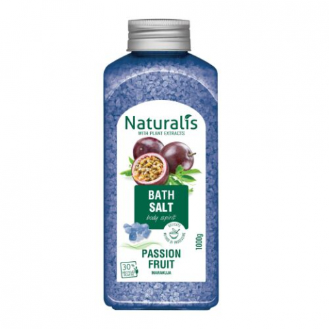 Produse pentru ingrijire si frumusete - Naturalis sare baie fructul pasiunii, 1000g Zephyr Labs