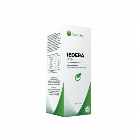Suplimente alimentare - NaturRo Iedera sirop x 100ml Zephyr Labs