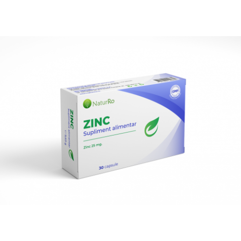 Fara Categorie - NaturRo Zinc x 30 capsule Zephyr Labs