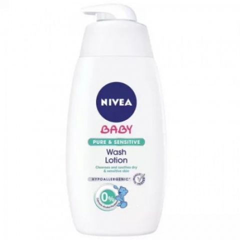 Mama si copil - Nivea Baby lotiune de spalare Pure & Sensitive, 500ml Zephyr Labs